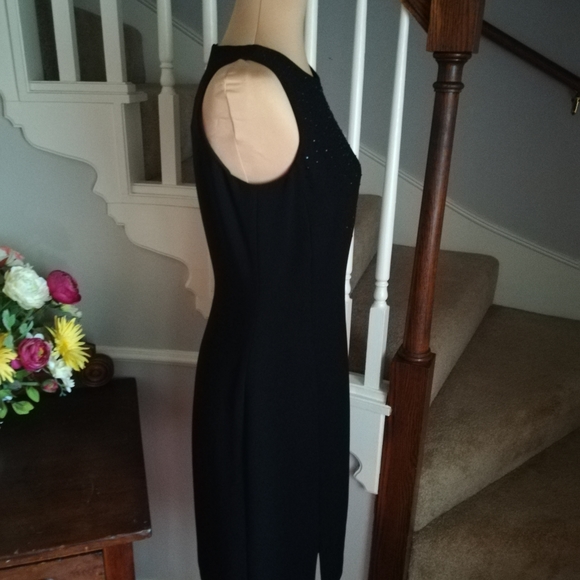 Vintage Classic Little Black Dress by Jones New York - Size 6 - Picture 5 of 9